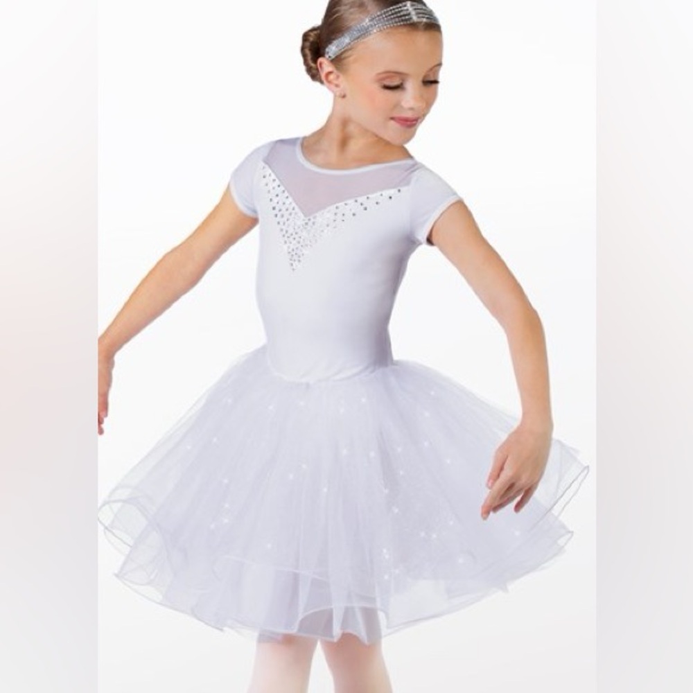 Light Blue Ballet Performance Costume - girls XL